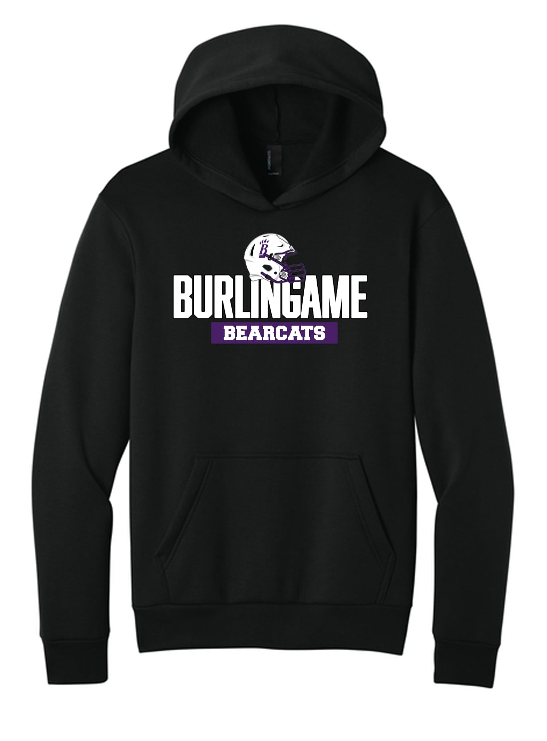 Bearcats - Football Hooded Sweatshirt Black