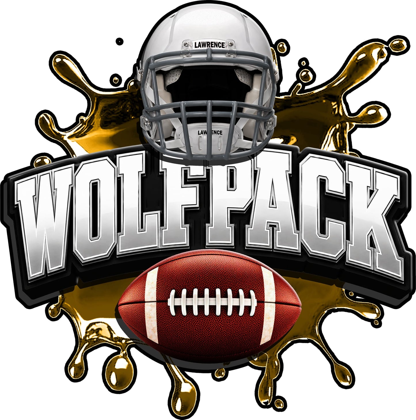 WOLFPACK GRAPHIC DECAL