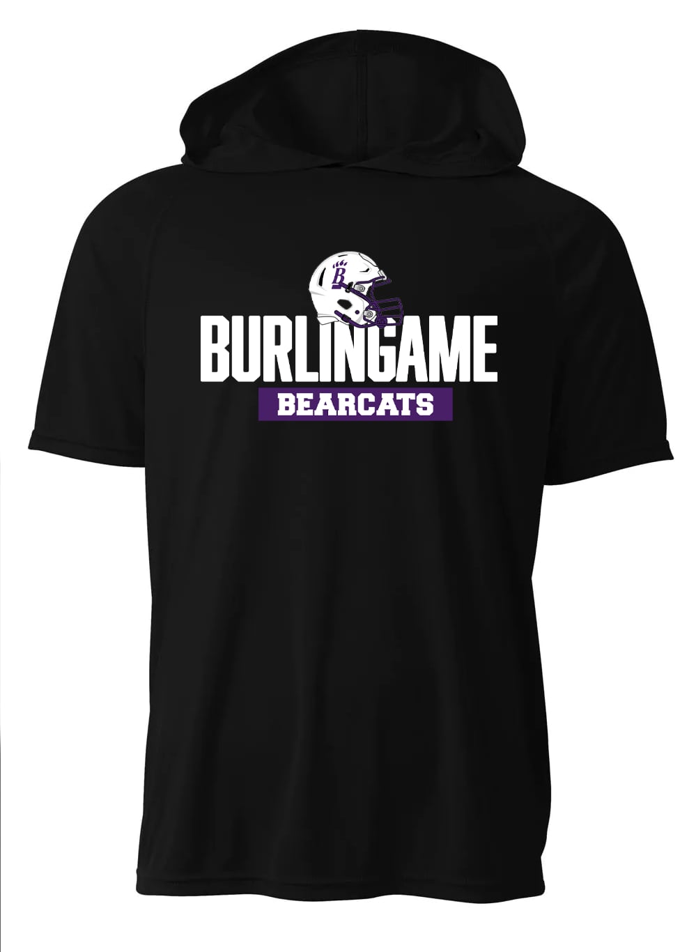Bearcats - Team Short Sleeve Hooded Shirt