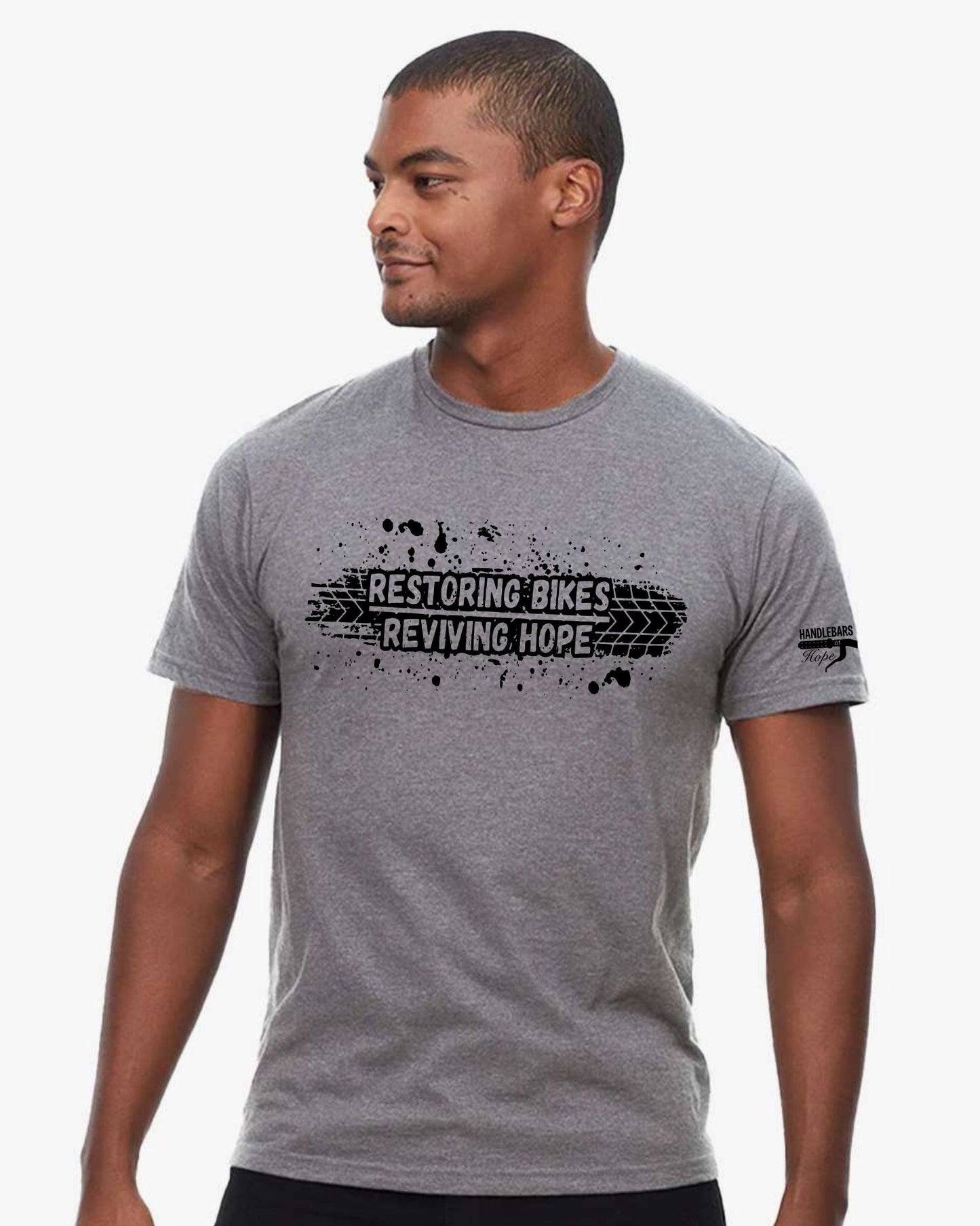 Handlebars of Hope - Restore Revive Tread Tee