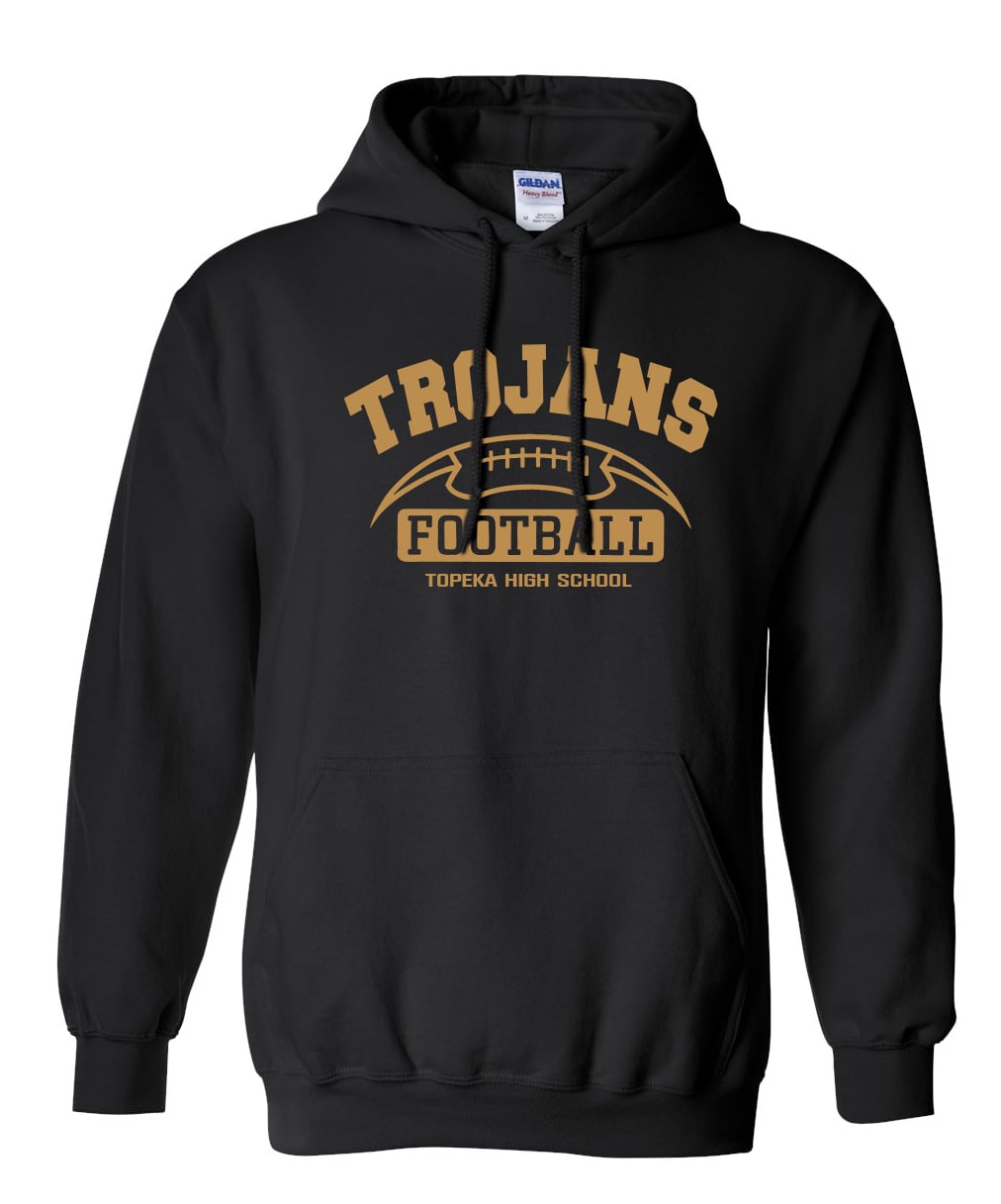 Topeka High Trojans - Football Hoodie 2