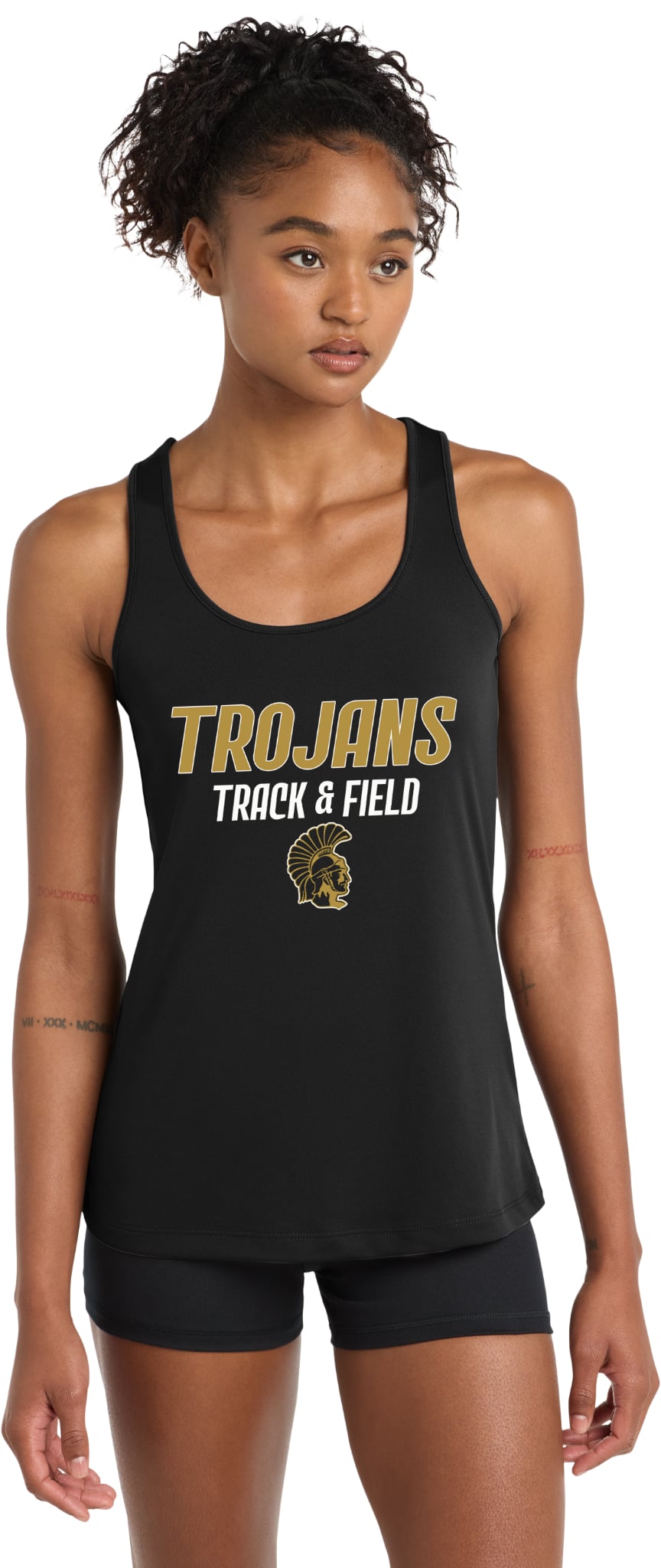 Trojans Track DriFit Womens Tank