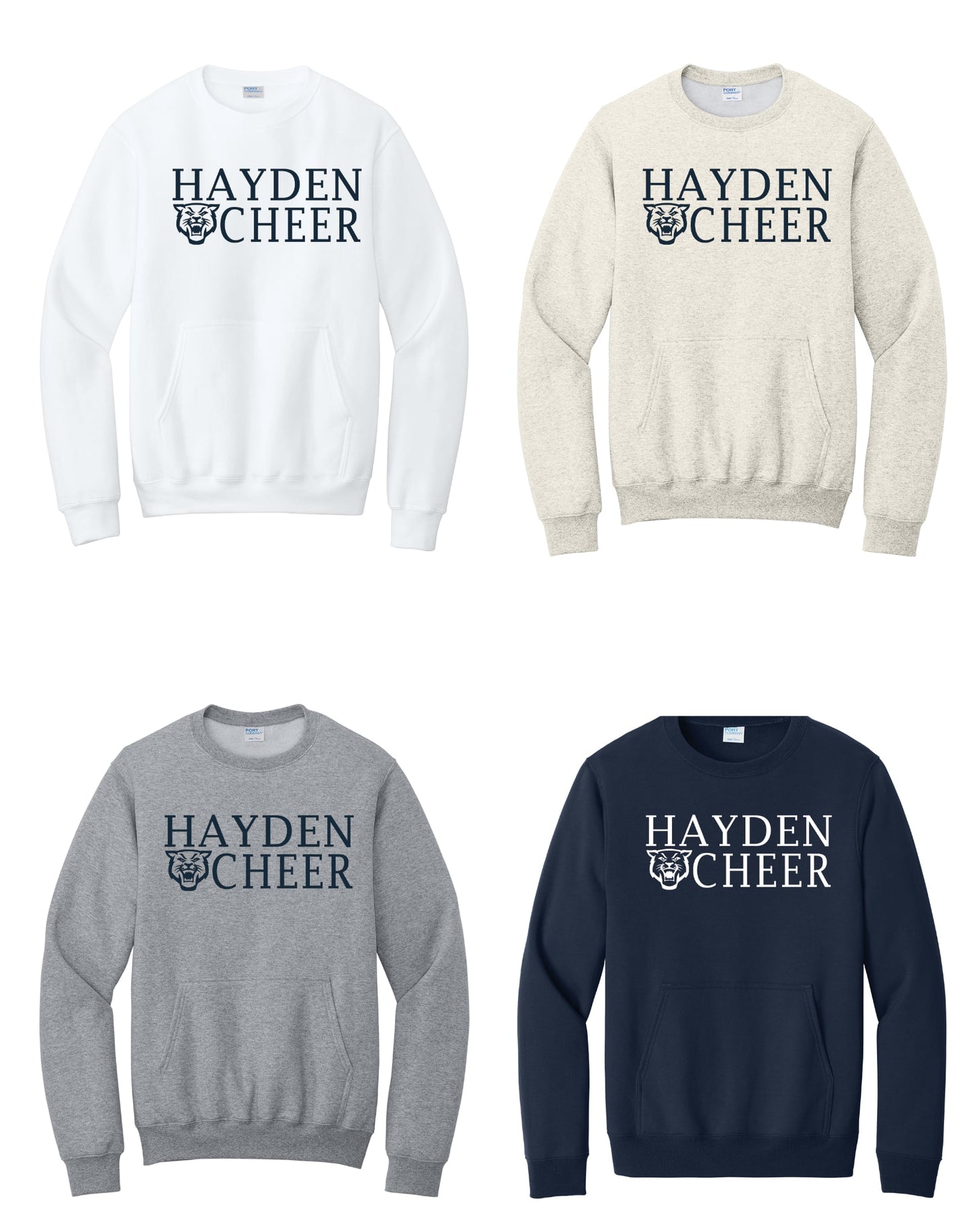 Hayden Cheer - Wildcat #1 - Pocket Sweatshirt