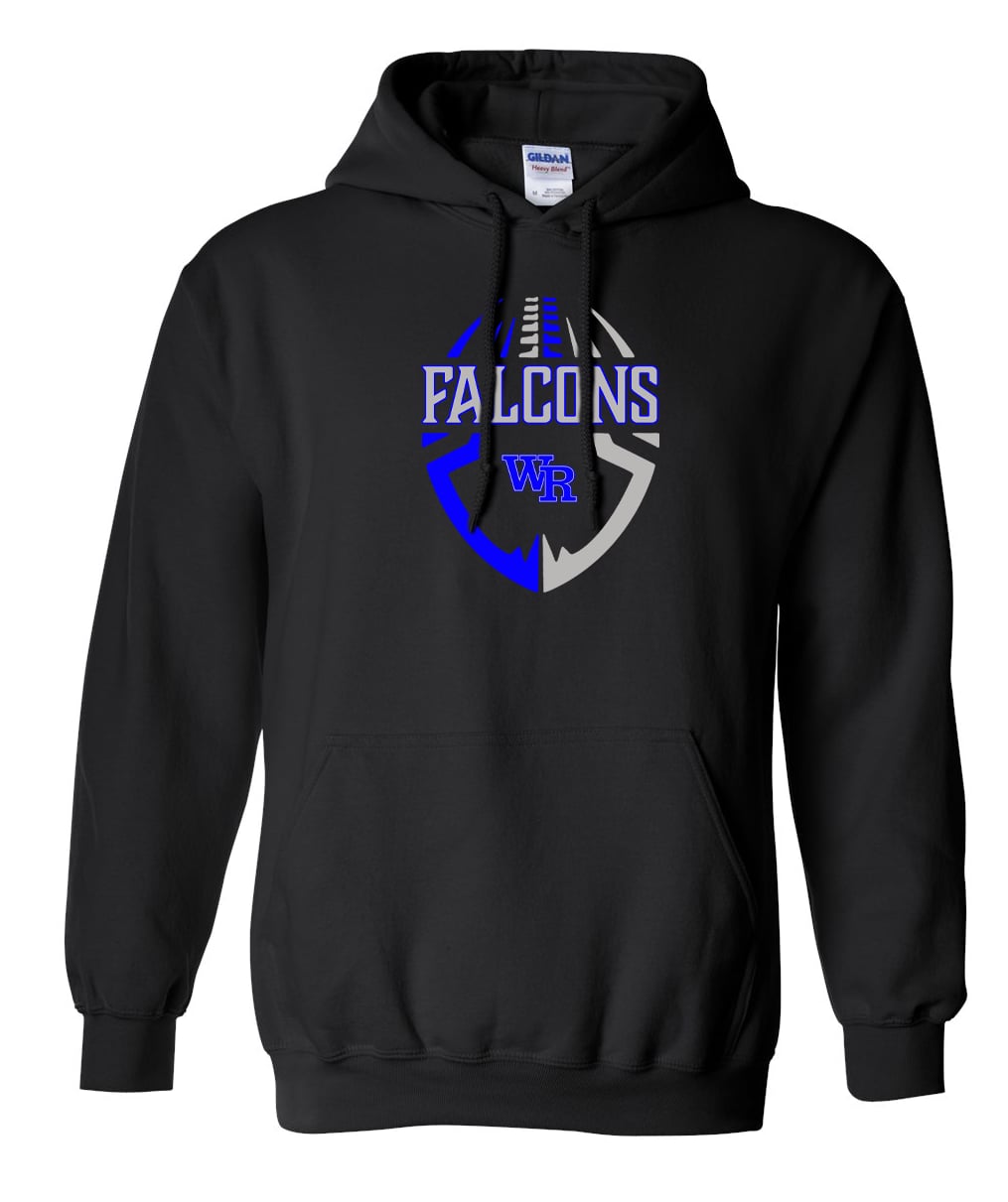 WRMS Falcons Football Hooded Sweatshirt