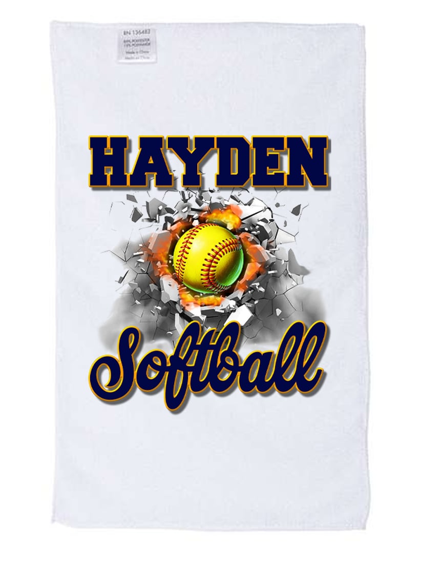 Hayden Softball Rally Towel