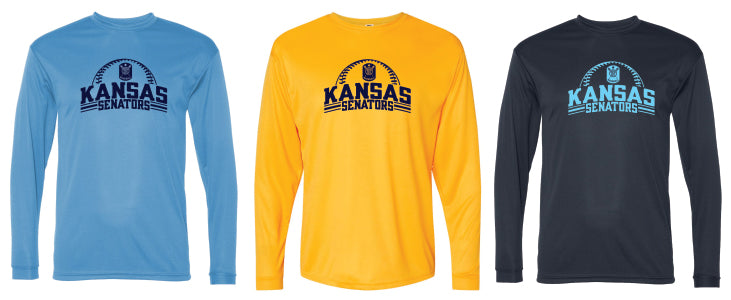 Senators Baseball Drifit UV Long Sleeve