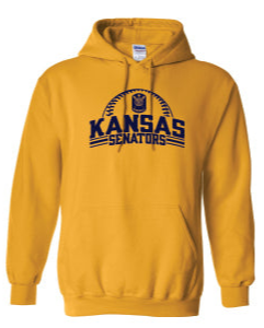 Senators Baseball Heavy Weight Hooded Sweatshirt