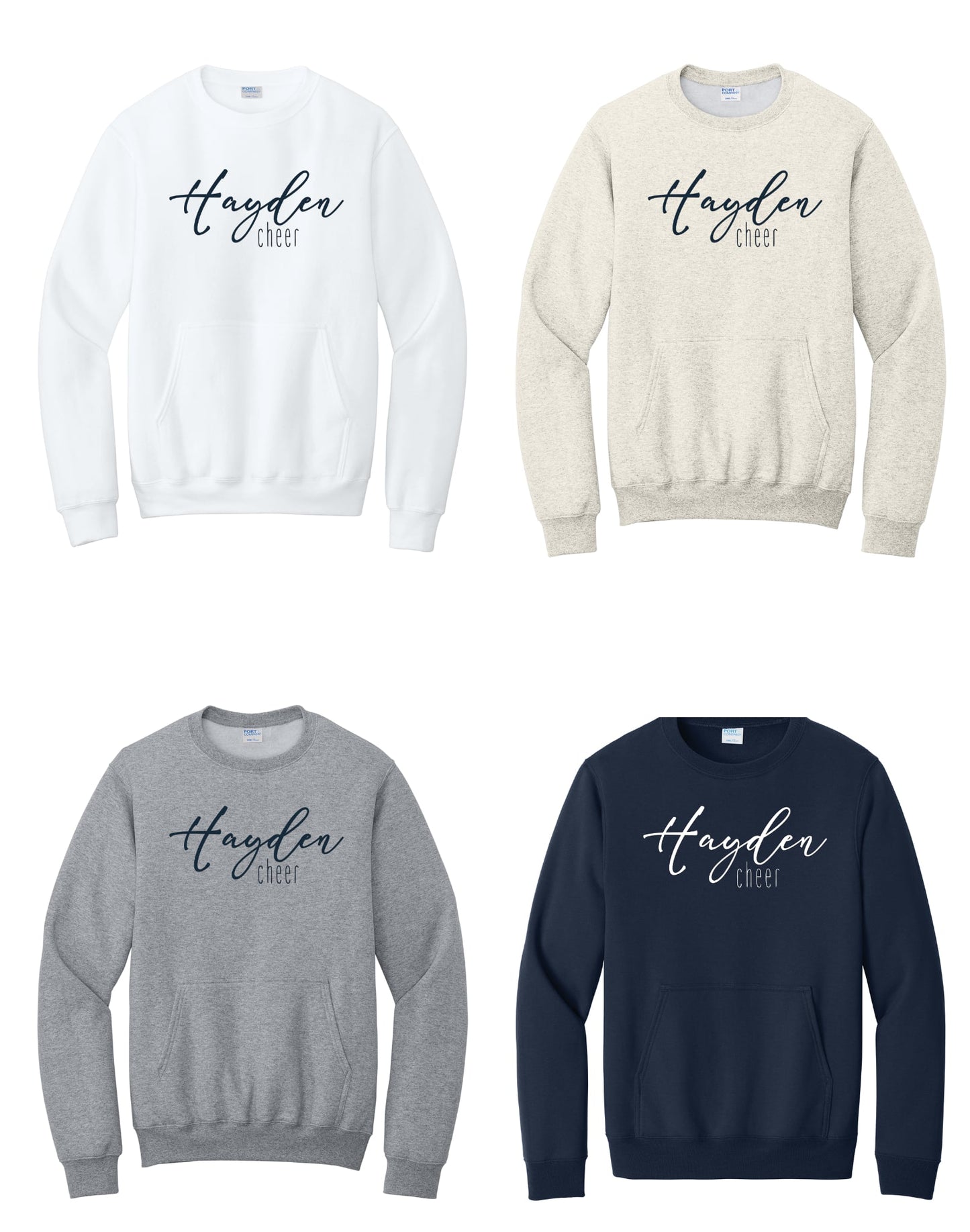 Hayden Cheer - Script #2 - Pocket Sweatshirt