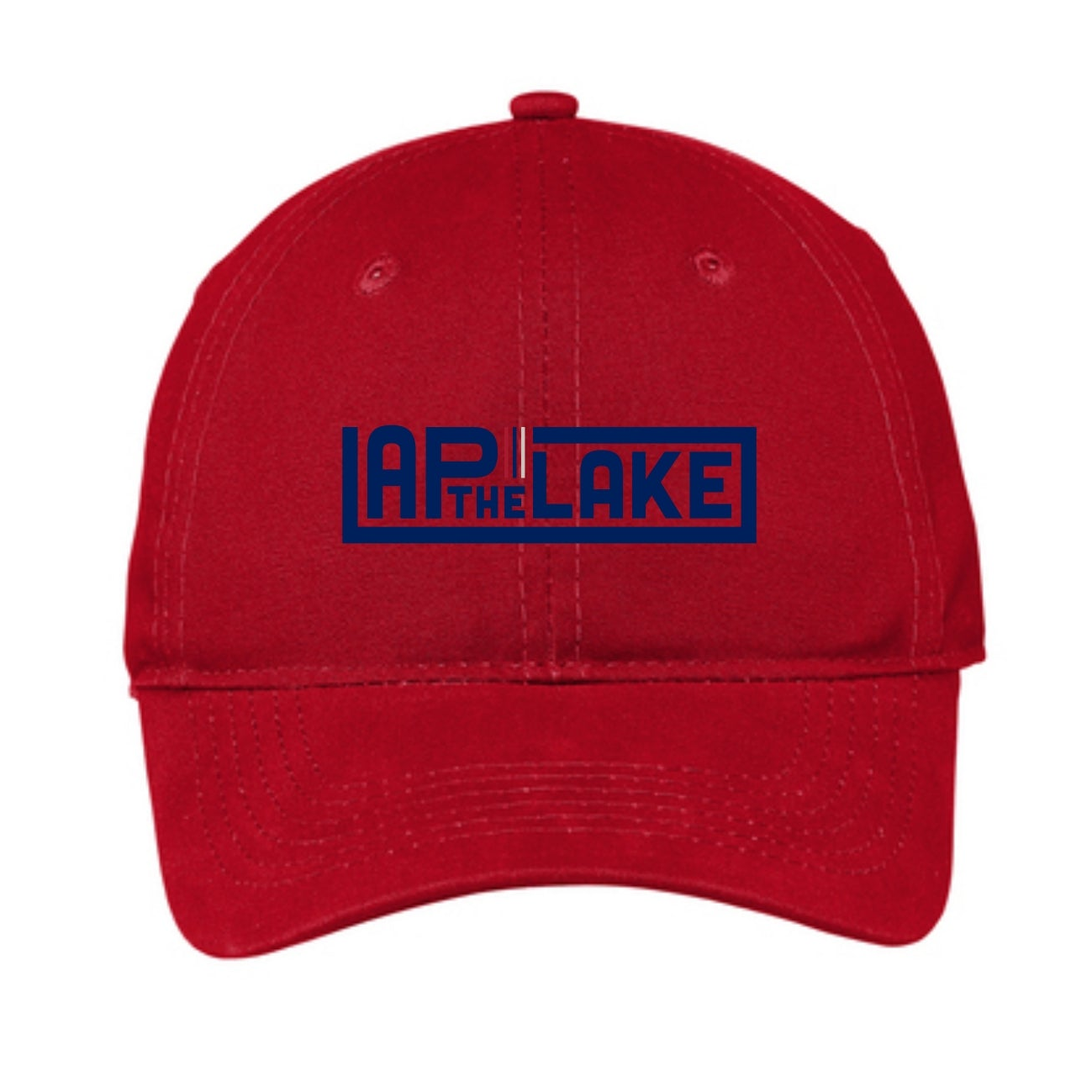 Lap the Lake - 2026 Embroidered Canvas Dad Hat