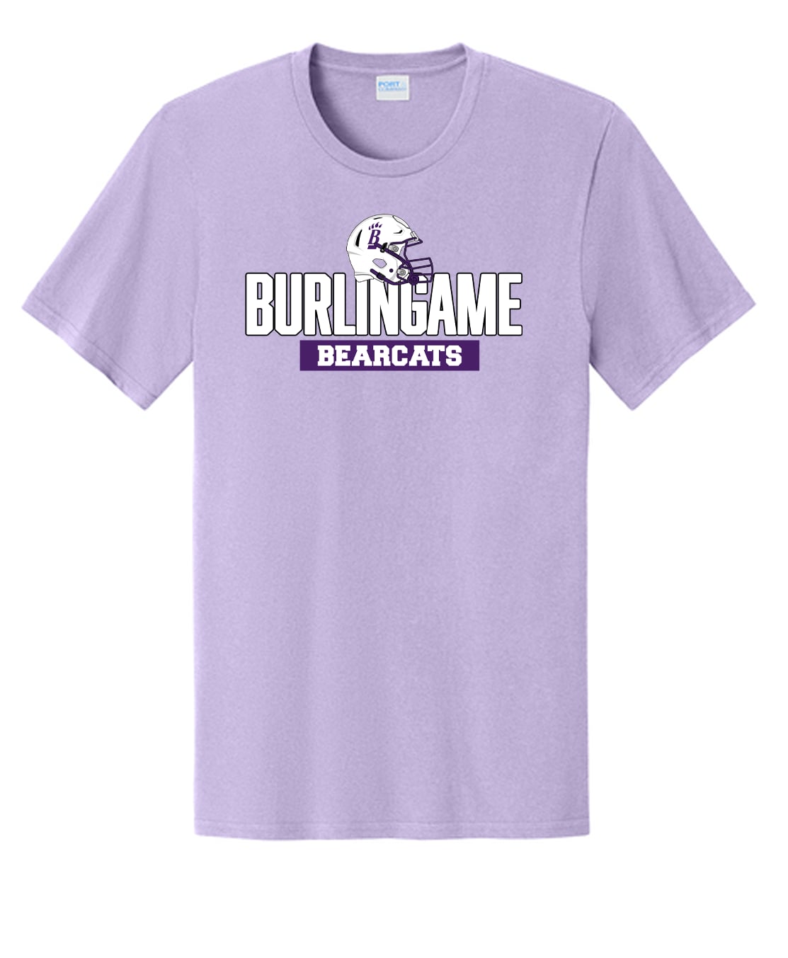 Bearcats - Football Cotton Tee Lavender