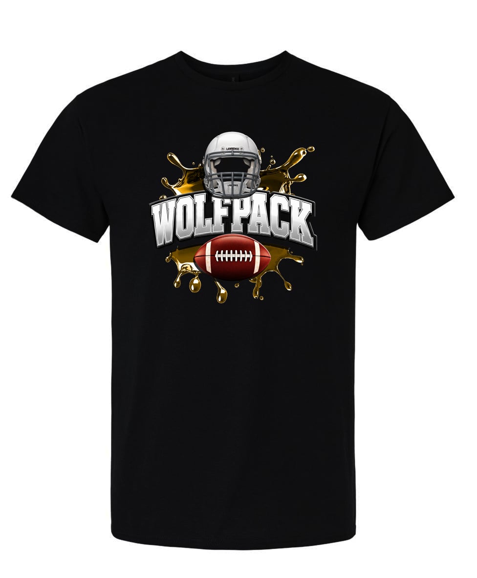 WOLFPACK GRAPHIC BLACK TSHIRT