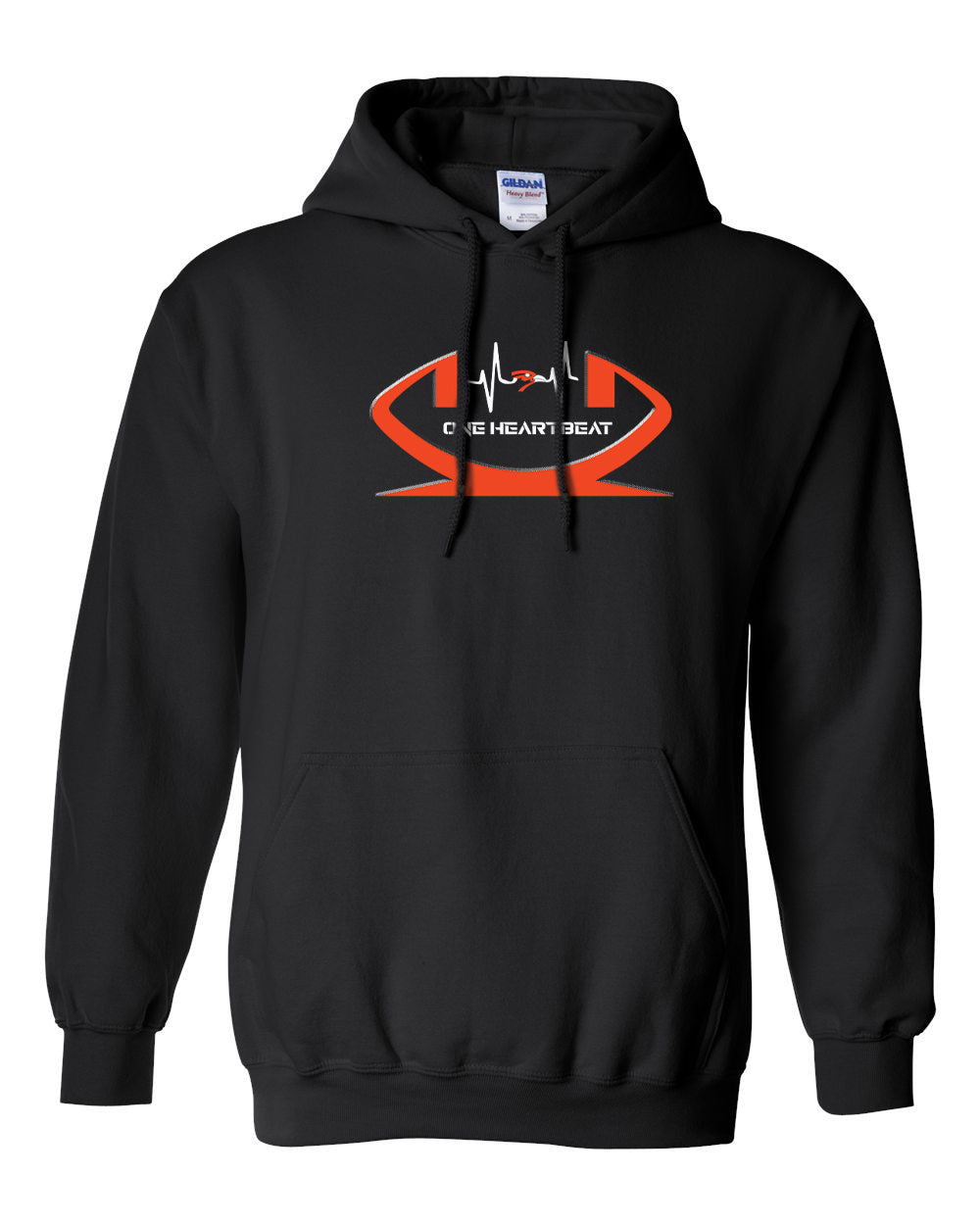 Augusta Football One Heart beat T-shirt and Sweatshirt