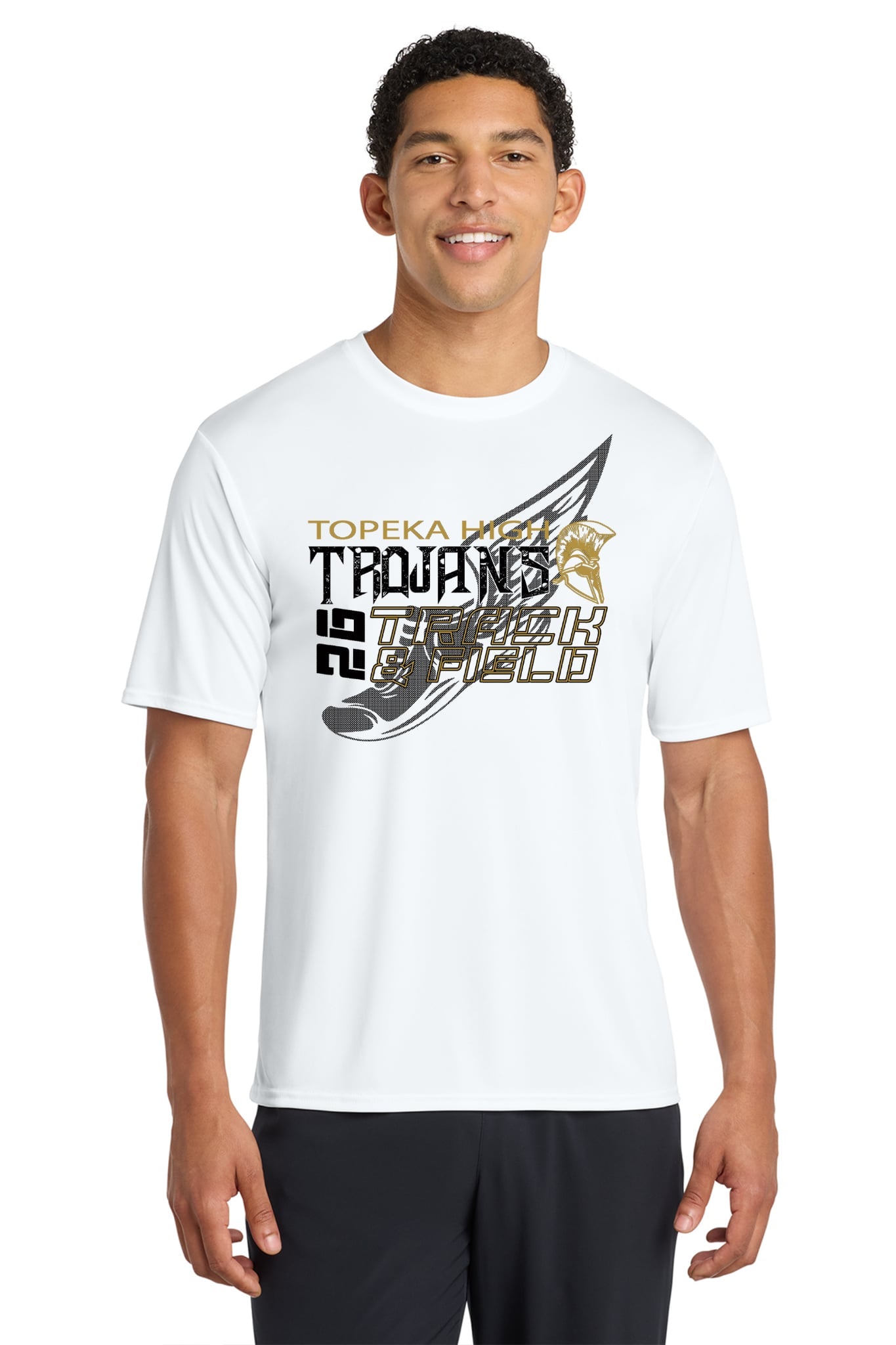 THigh 26' Track Cotton Tshirt