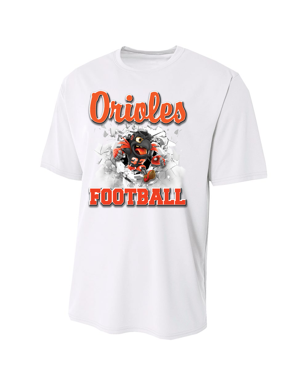 Orioles Football DriFit Graphic Tee