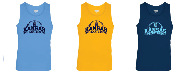 Senators Baseball Drifit Tank Top