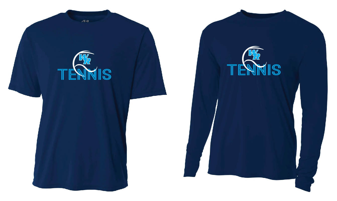 Washburn Rural Tennis - REQUIRED PLAYER Performance Tee / long sleeve