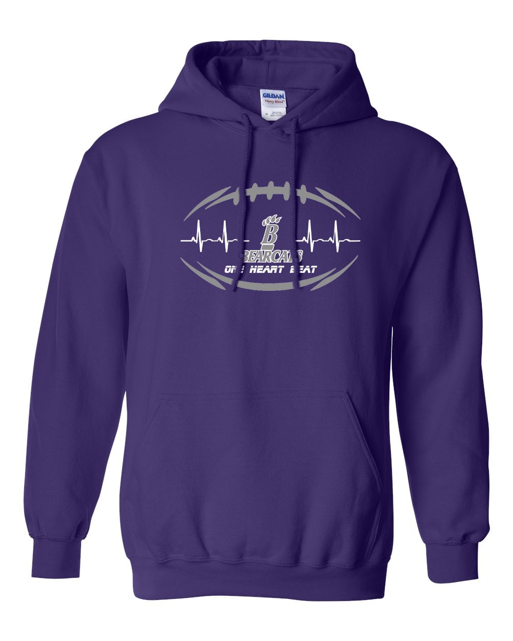 Bearcats - One Heart Beat Hooded Sweatshirt