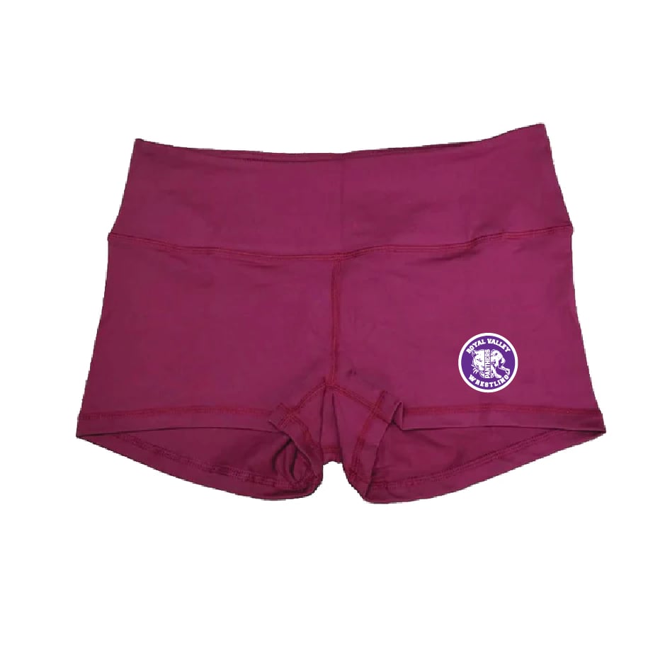 Royal Valley Wrestling Girls Spandex Training Shorts PRESALE