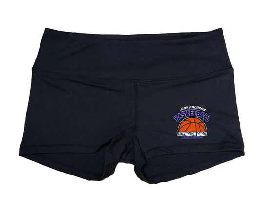 WRMS Lady Falcons Basketball Compression Shorts