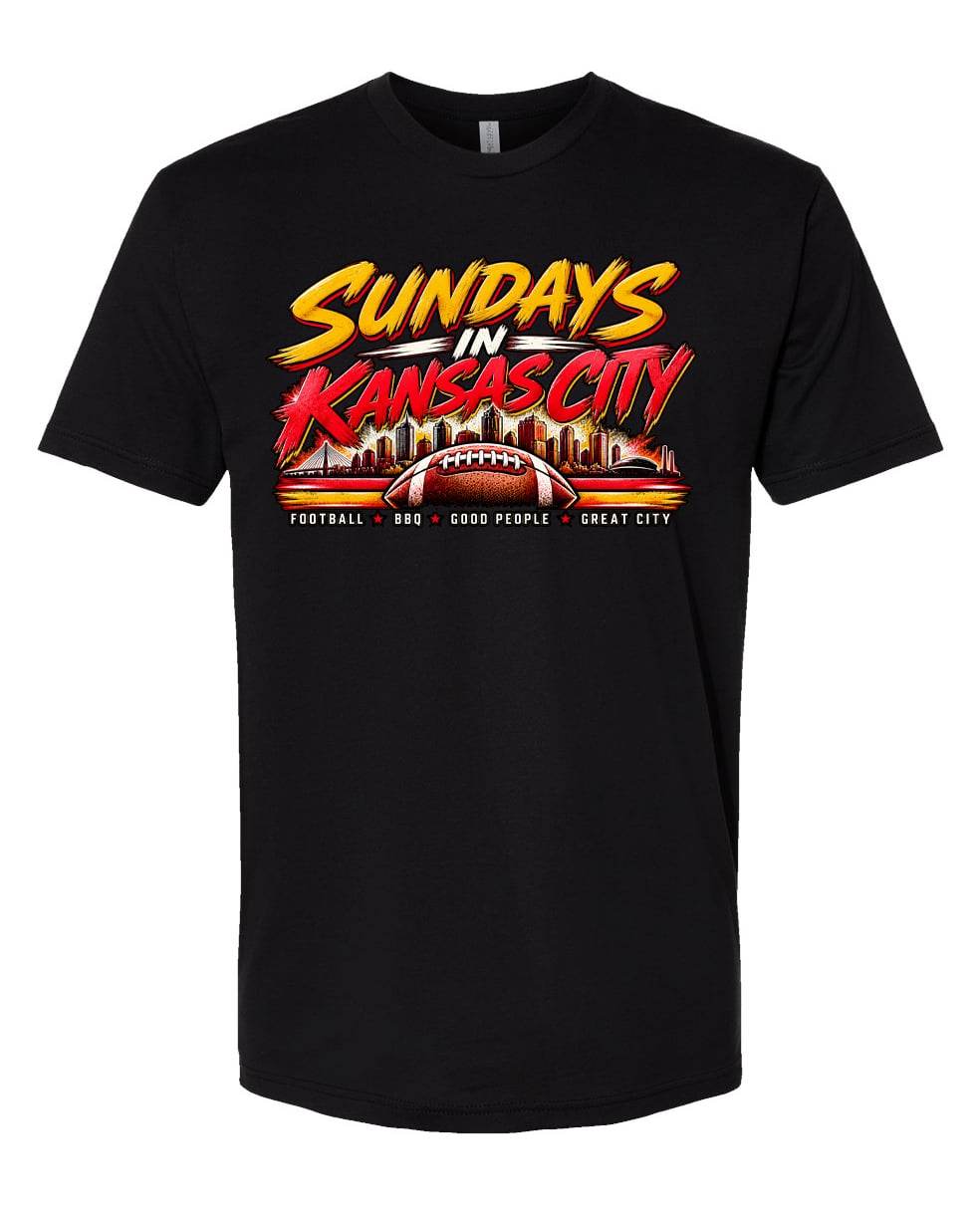 Sundays In Kansas City Tee or Hoodie