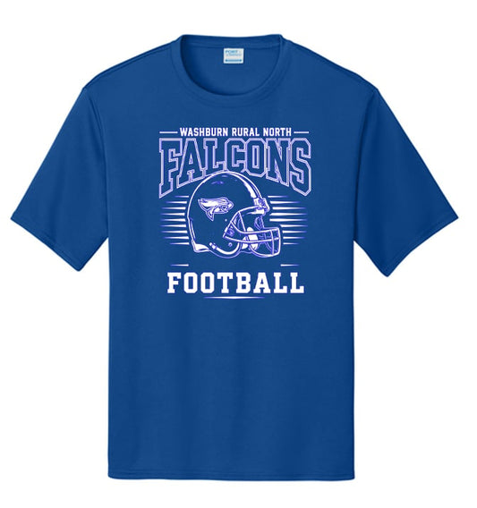 WRMS Falcons Football DriFit Tees