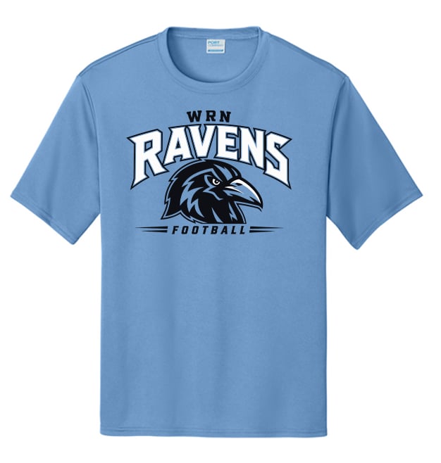 WRNMS Ravens Football DriFit Tees