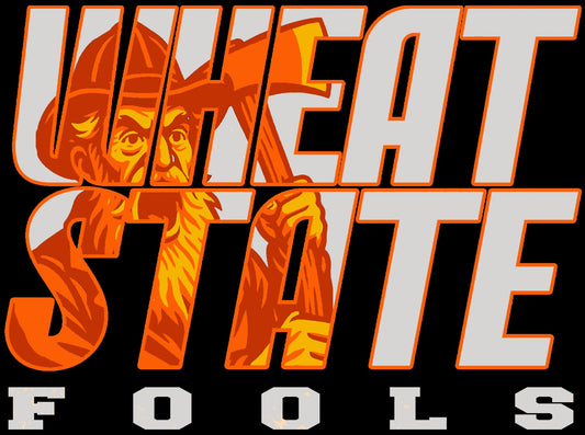 WHEAT STATE FOOLS Diecut John Brown Decal