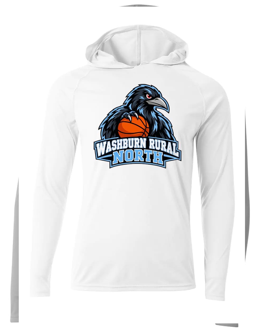 WRNMS 7th Grade Basketball Player Shooter Performance Hood