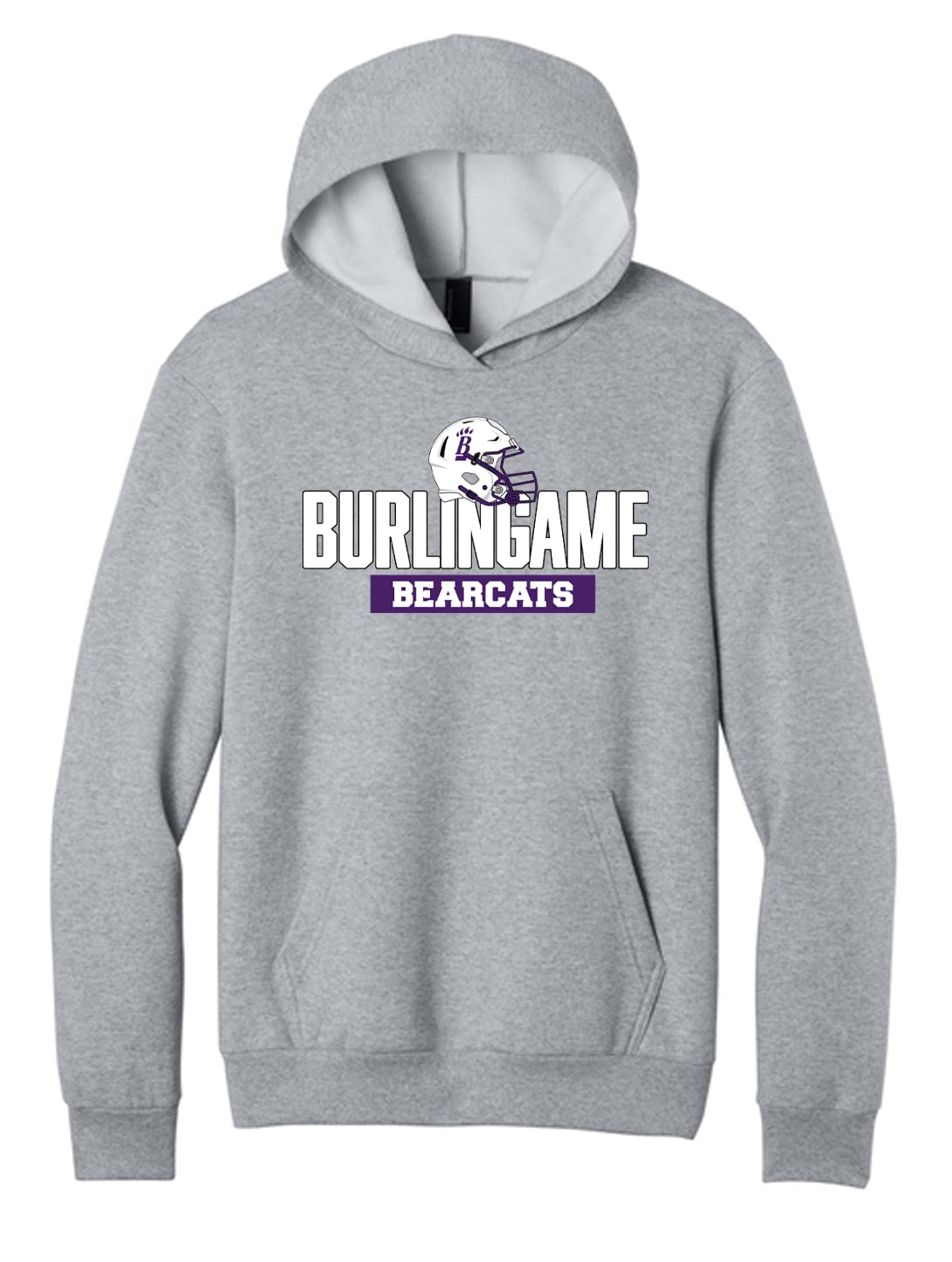 Bearcats Football - Hooded Sweatshirt - Grey
