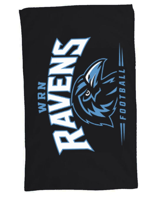 WRNMS Ravens Graphic Football Rally Towel