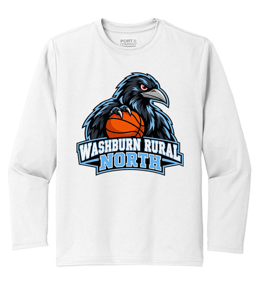 WRNMS 7th Grade Basketball Player Shooter Performance Shirt