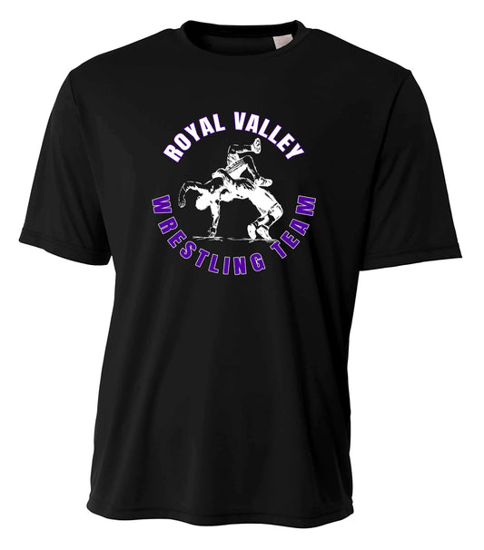 Royal Valley Wrestling Drifit Team T-Shirt