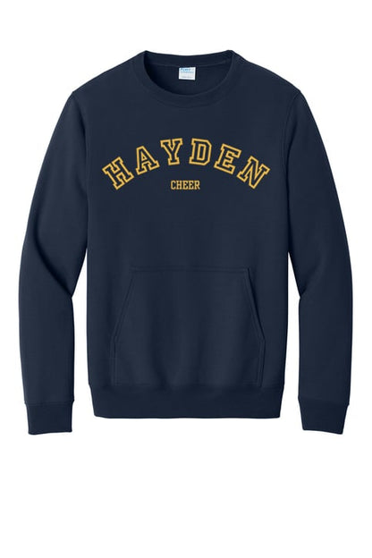 Hayden Cheer - Curved Cheer - Posket Sweatshirt
