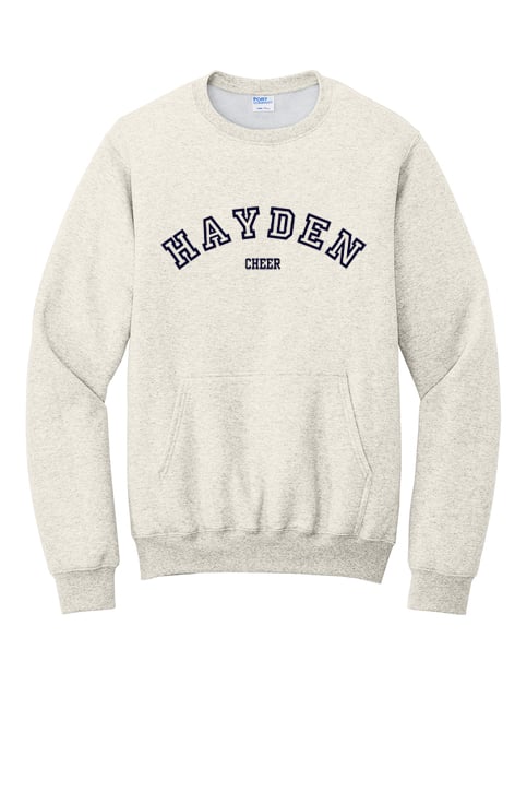 Hayden Cheer - Curved Cheer - Posket Sweatshirt