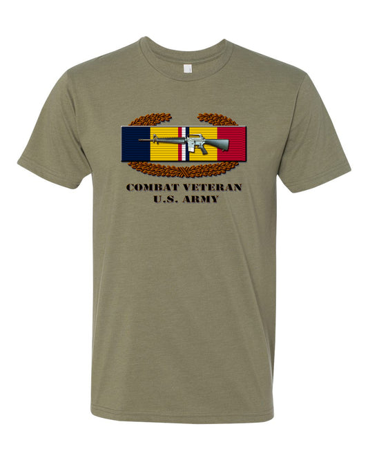 COMBAT VETERAN U.S. ARMY TSHIRT