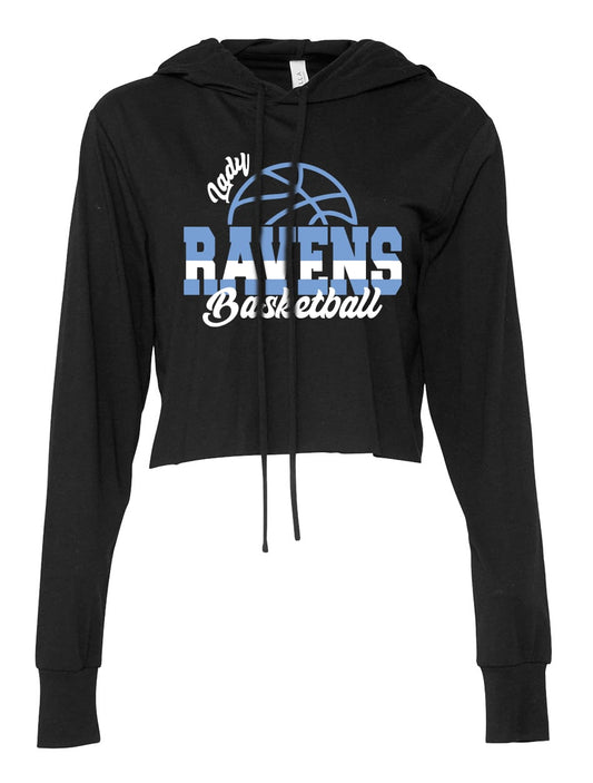 WRNMS Basketball Crop Hoodie