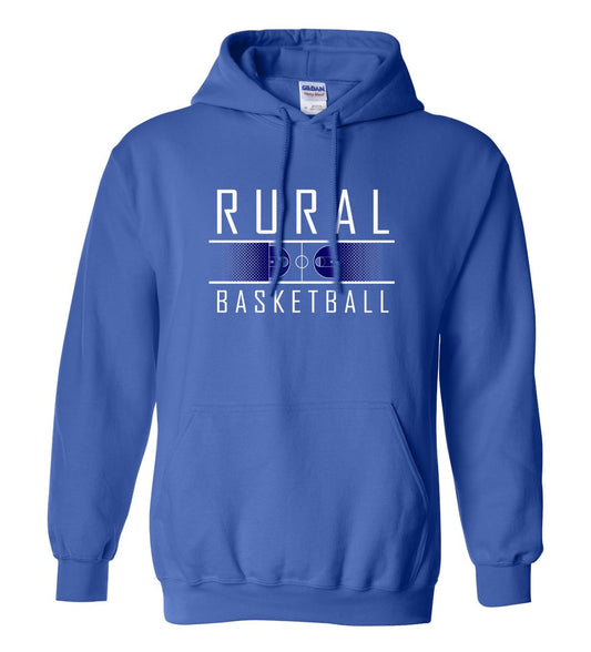 WRMS Basketball - Rural Basketball Hooded Sweatshirt