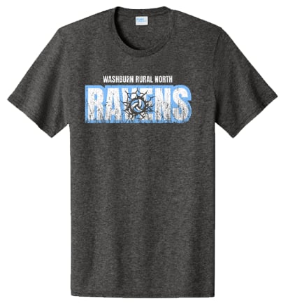 Washburn Rural North MS Volleyball Player Cotton Tee