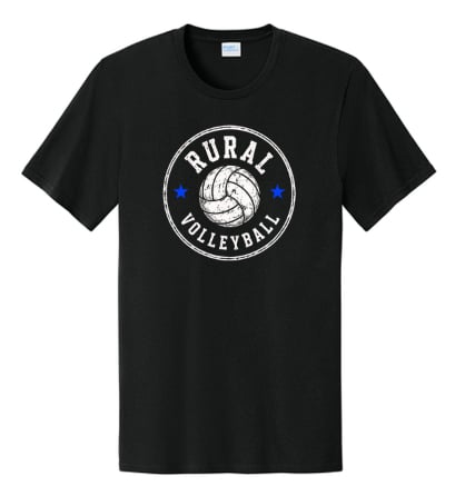 Washburn Rural North MS RURAL VB Cotton Tee