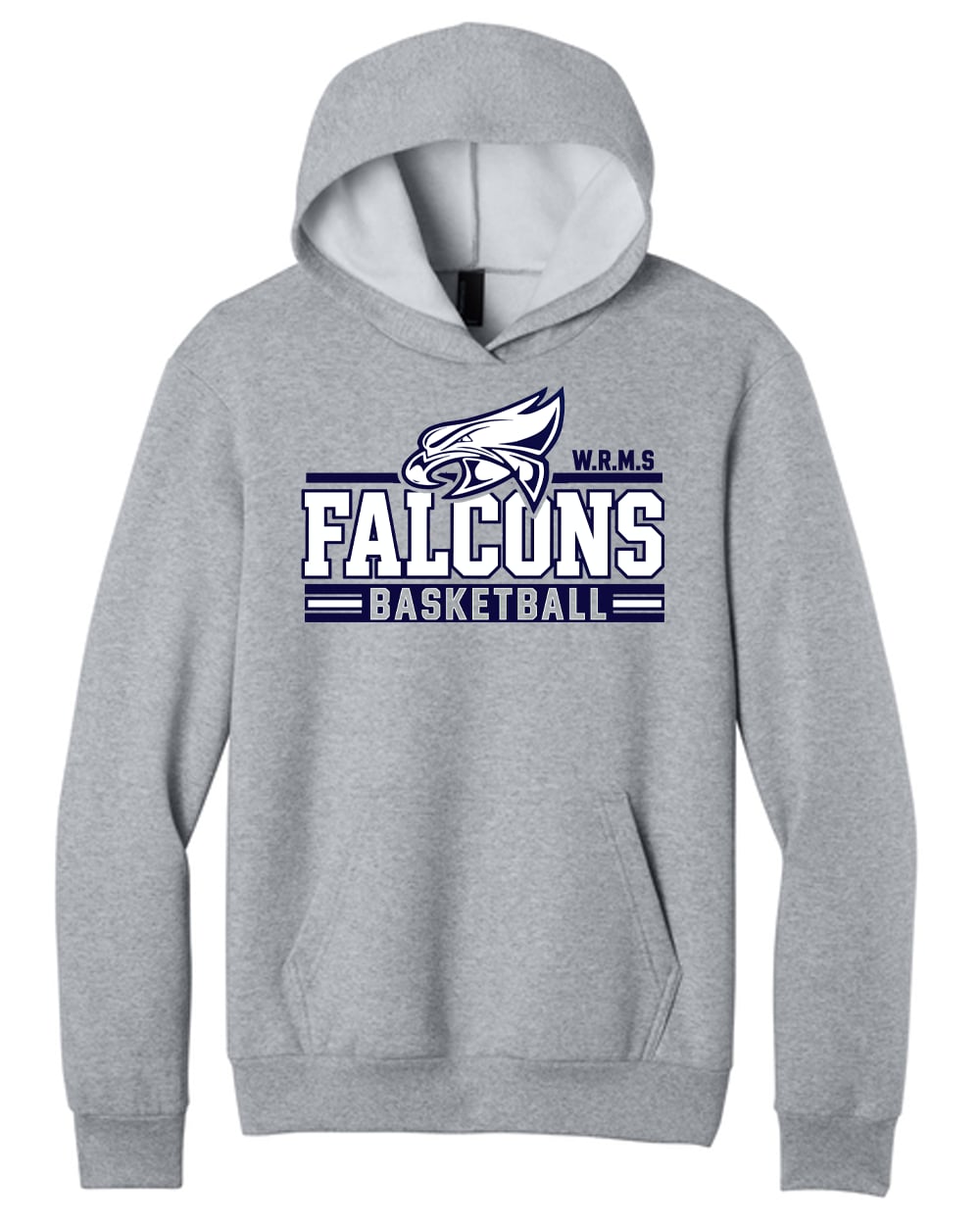 WRMS Basketball - Falcon Court Classic Cotton Hoodie