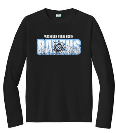 Washburn Rural North MS Volleyball Player DriFit Long Sleeve