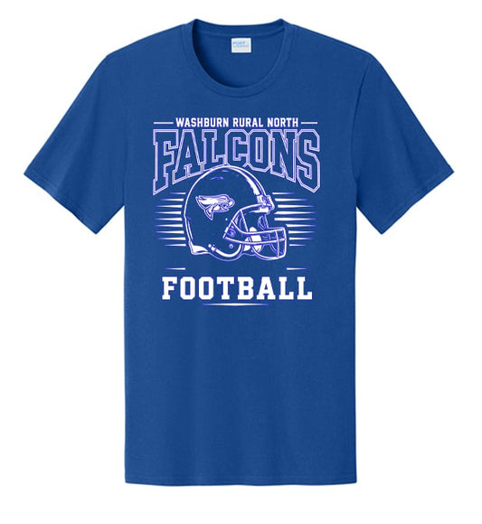 WRMS Falcons Cotton Football Tee