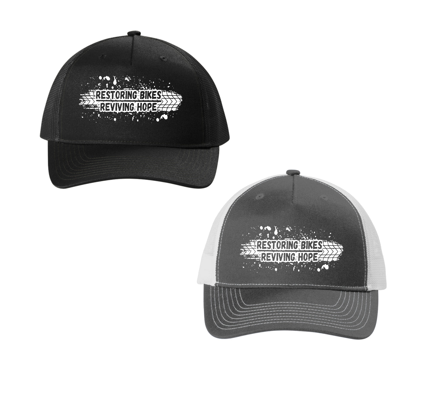 Handlebars of Hope - Restore Revive Tread - Snapback Trucker Hat