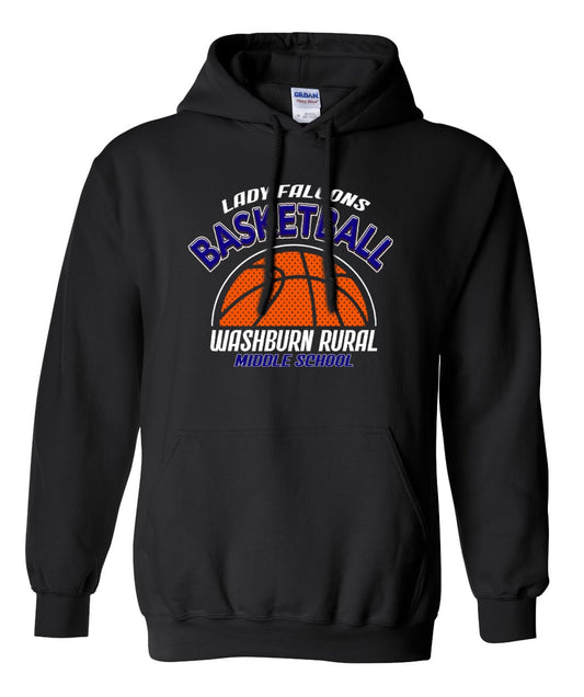 WRMS Lady Falcons Basketball Hoodie