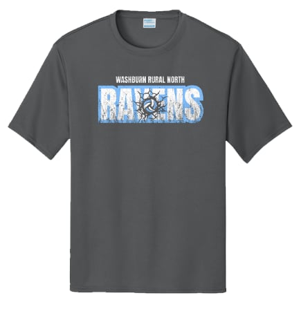Washburn Rural North MS Volleyball Player DriFit Tee