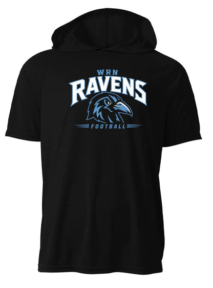 WRMS Ravens Football Hooded Short Sleeve Tee