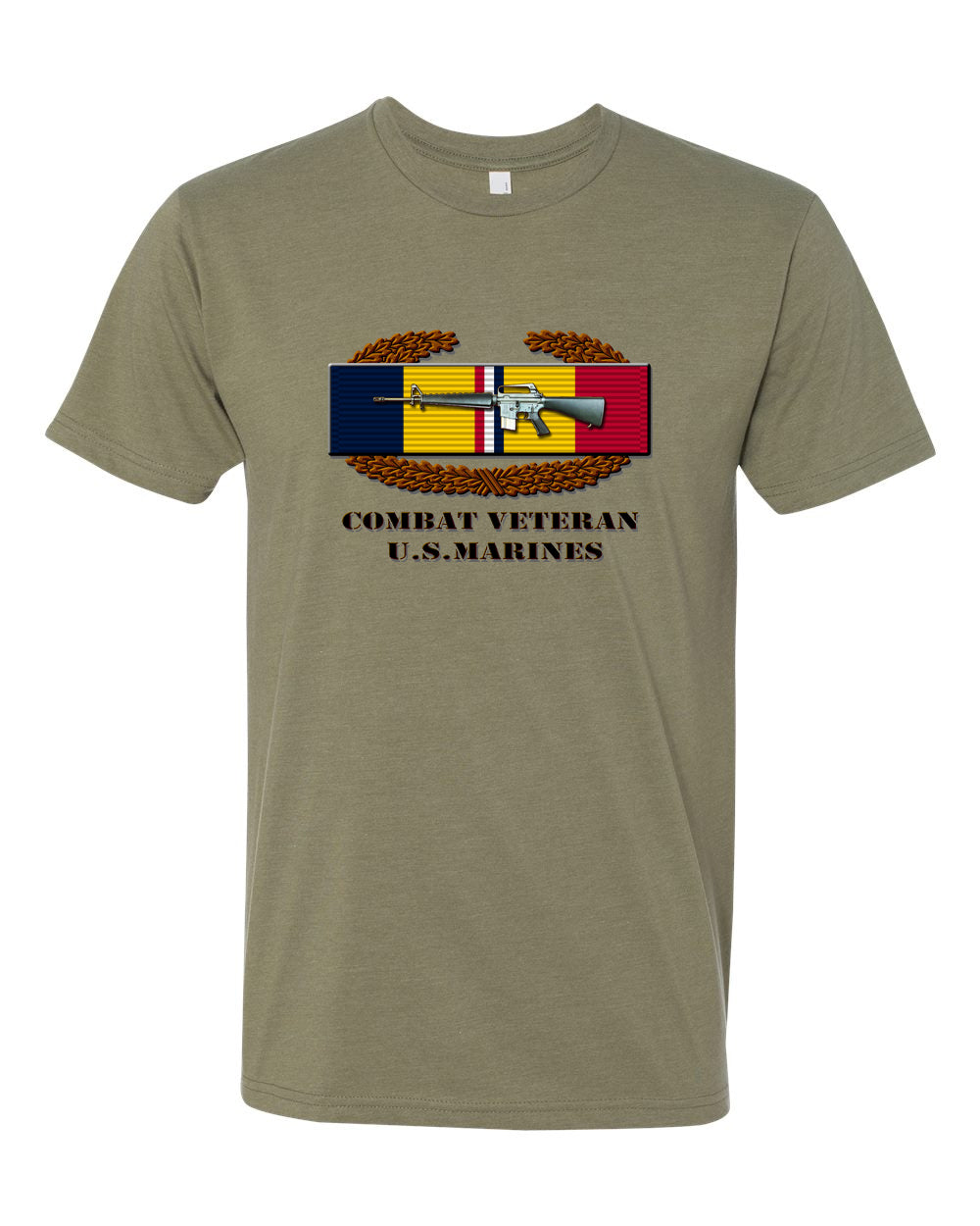 COMBAT VETERAN U.S. MARINES TSHIRT