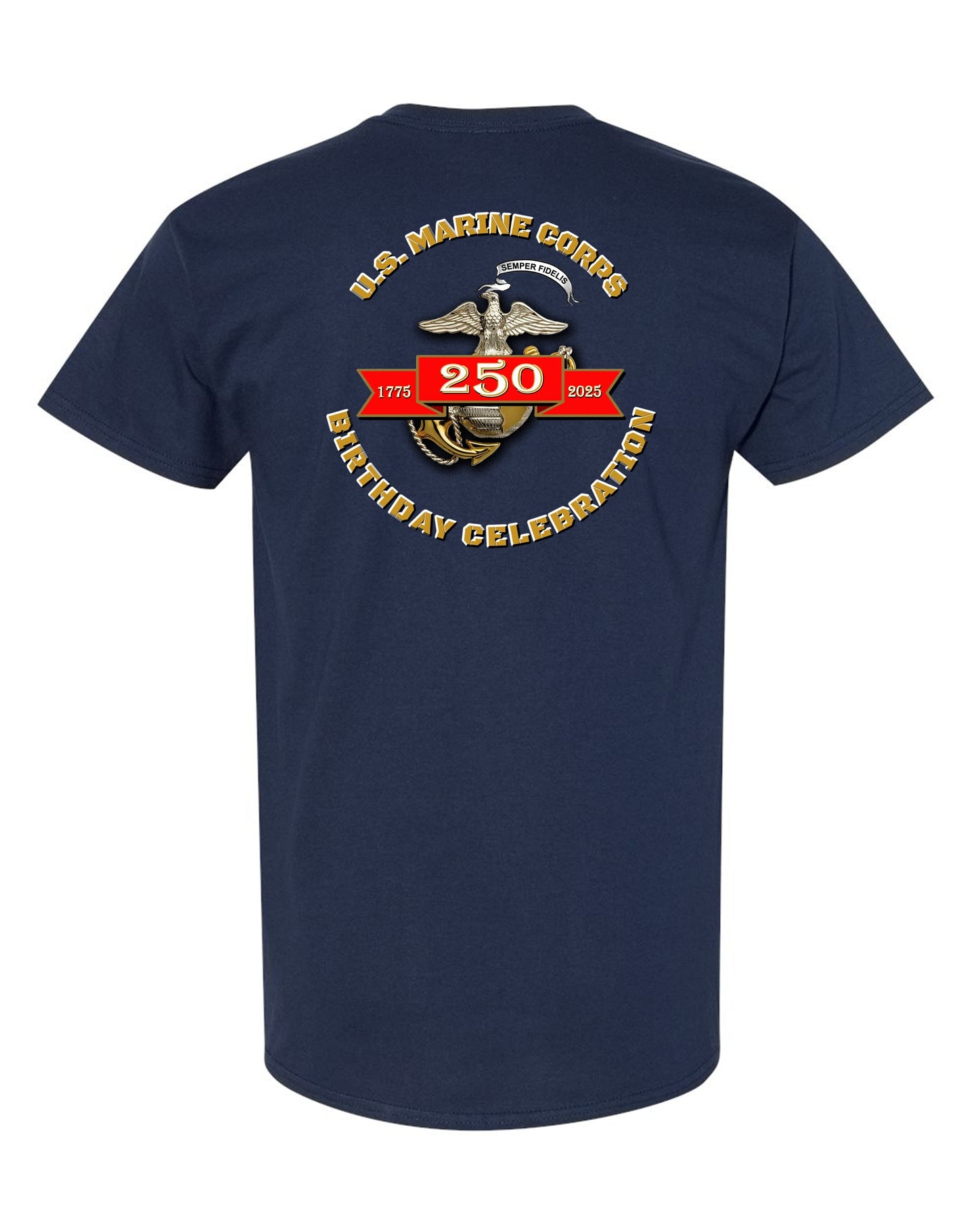 Marine Corp 250th Birthday Tshirt