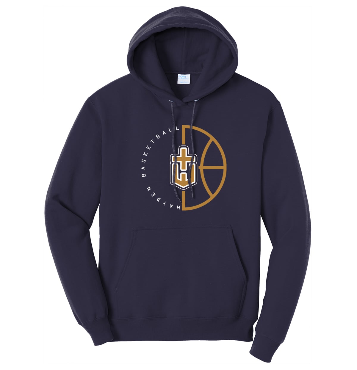Hayden Basketball Player Fleece Hoodie