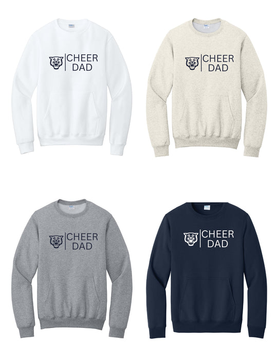 Hayden Cheer - Wildcat | Cheer Dad - Pocket Sweatshirt